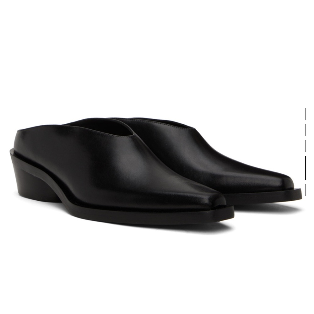 Proenza Schouler Black Bronco Mules – Size 40.5 - Picture 3 of 8